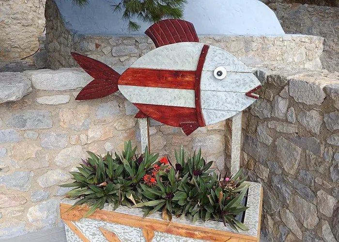 아파트 Ilakati House, Megalo Horio Village, Tilos Island *