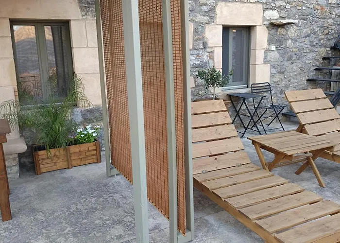 아파트 Ilakati House, Megalo Horio Village, Tilos Island *